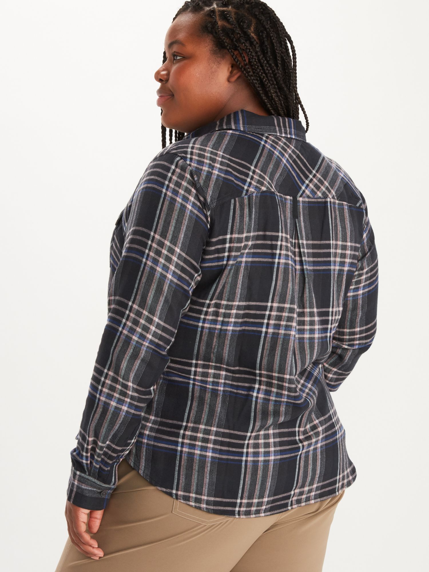 Women's Bridget Long-Sleeve Flannel Shirt Plus