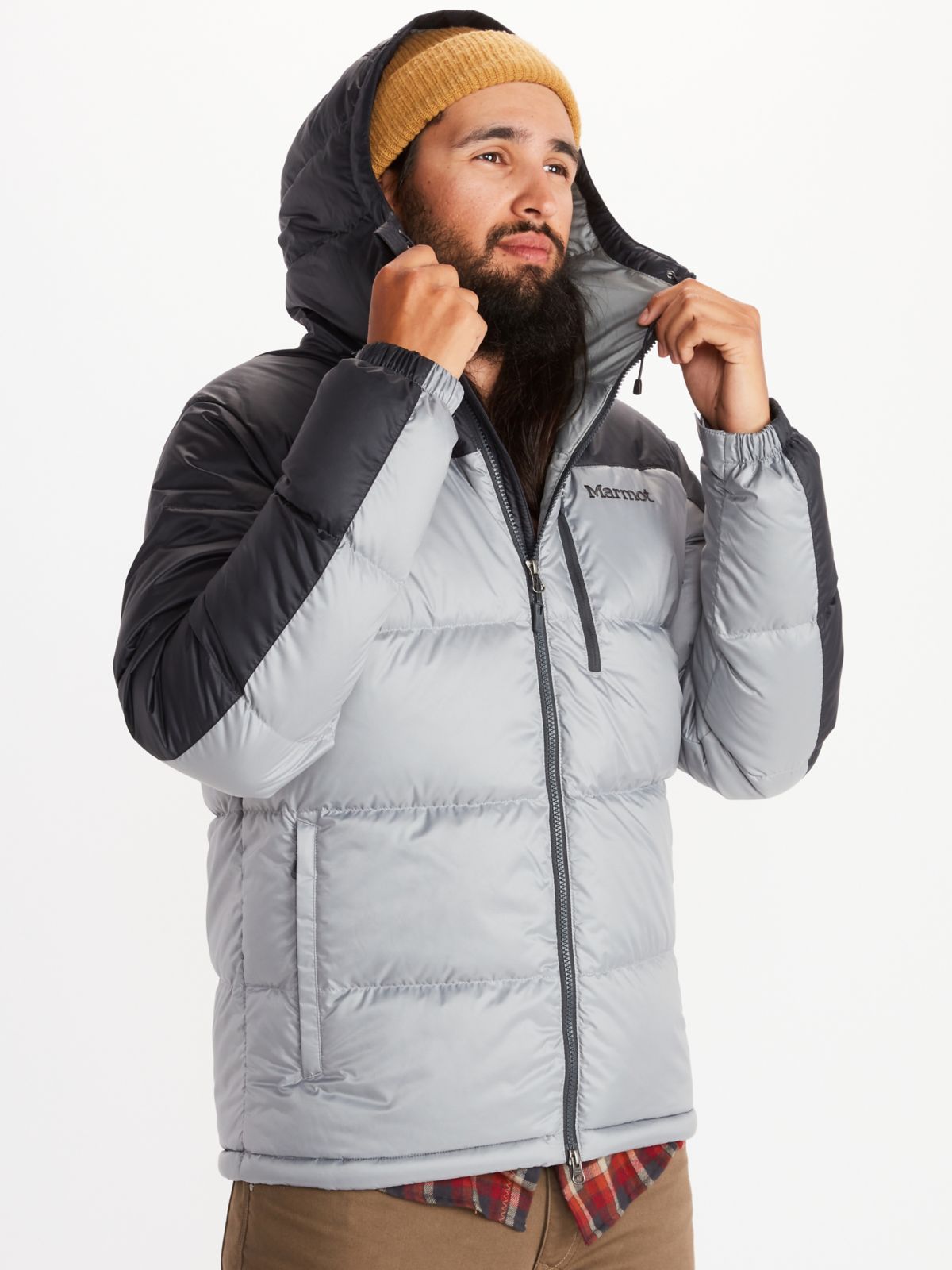 men's guides down hoody