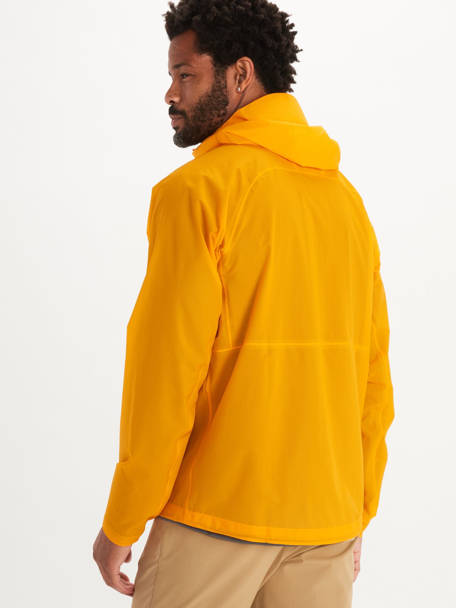 anorak jacket yellow