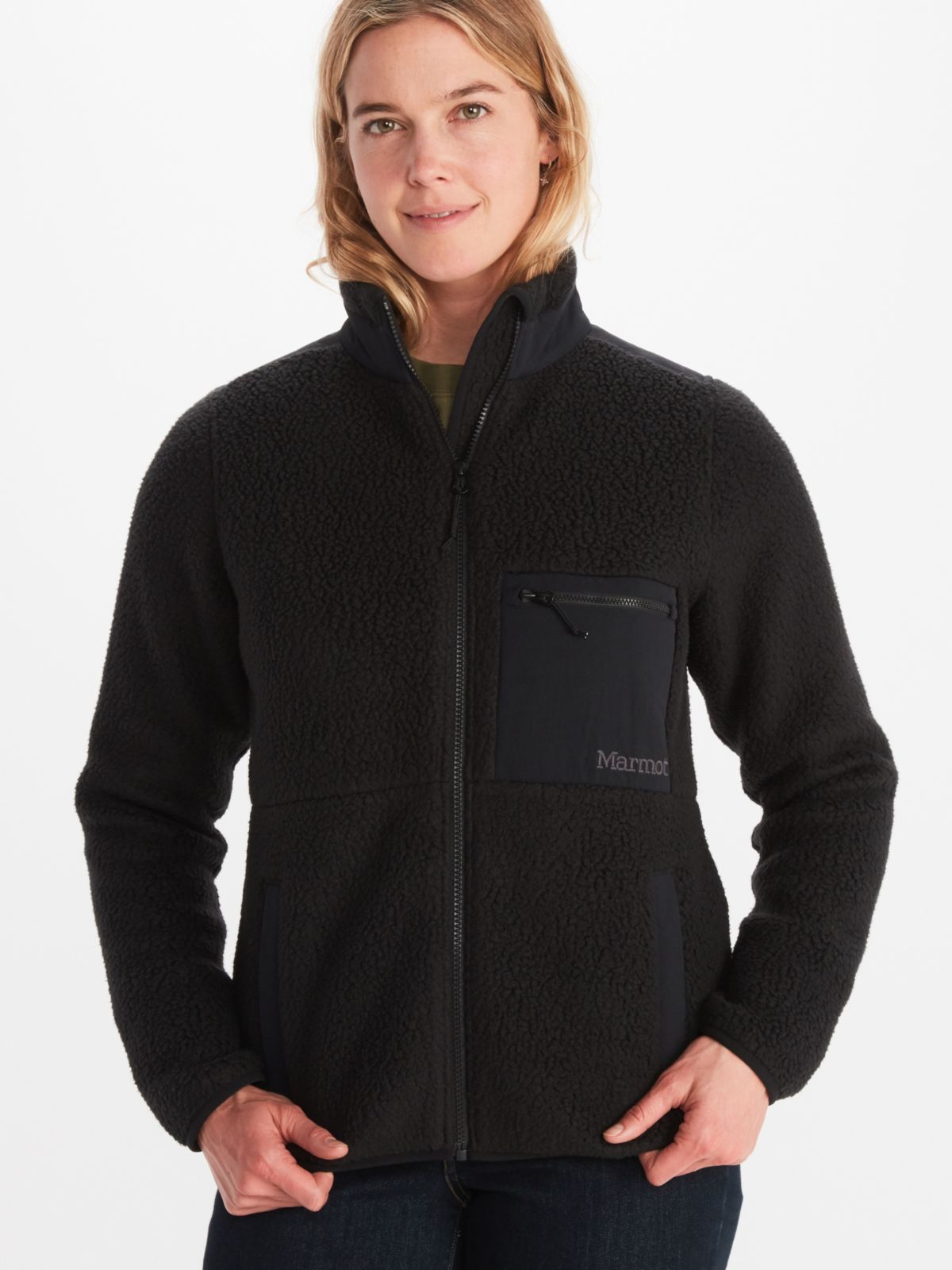 Women's Wiley Polartec® Sherpa Fleece Jacket Marmot