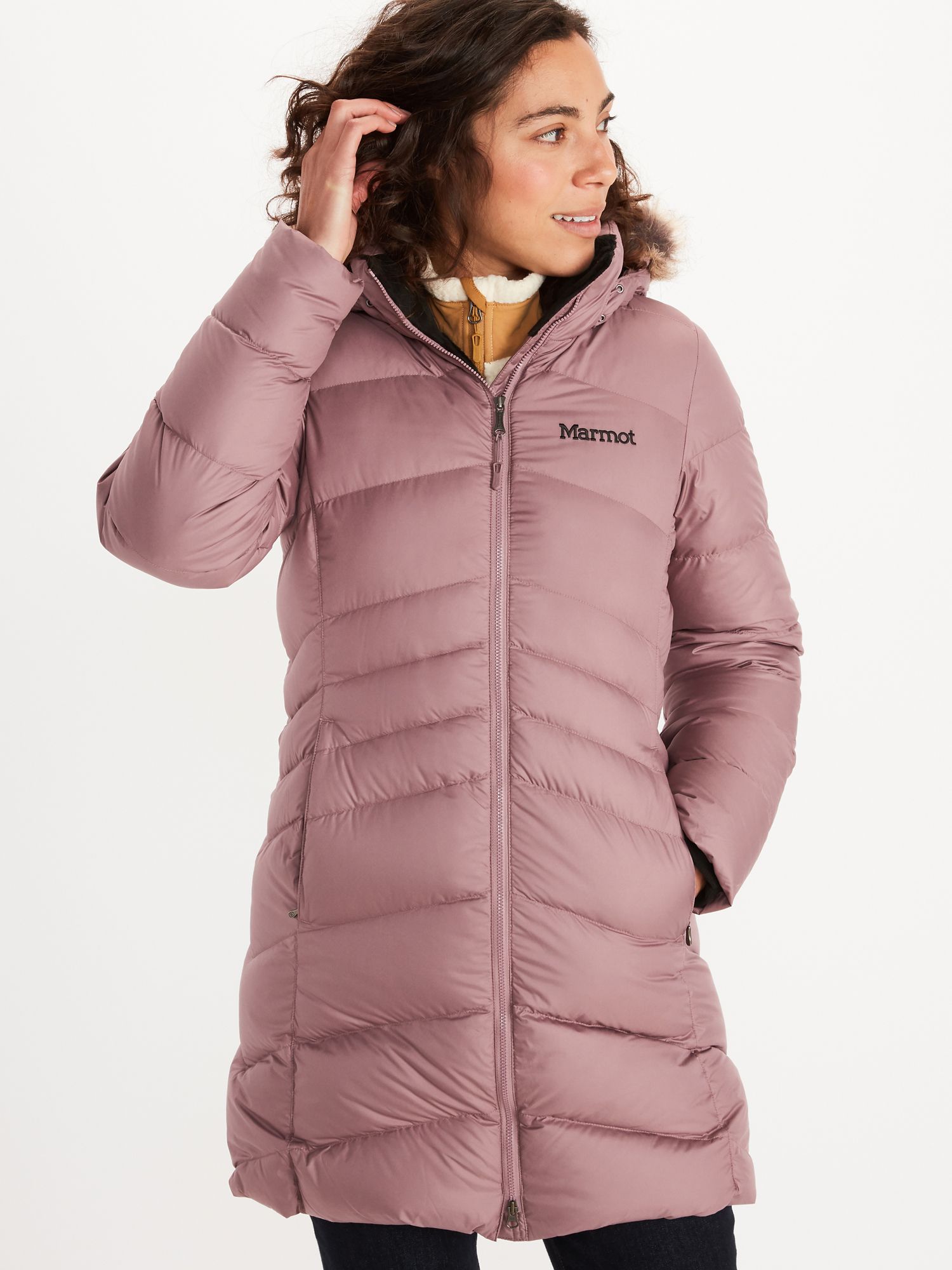 KASAAS Womens Warm Slim Jacket Thick Parka Winter Outwear Hooded Zipper Coat 