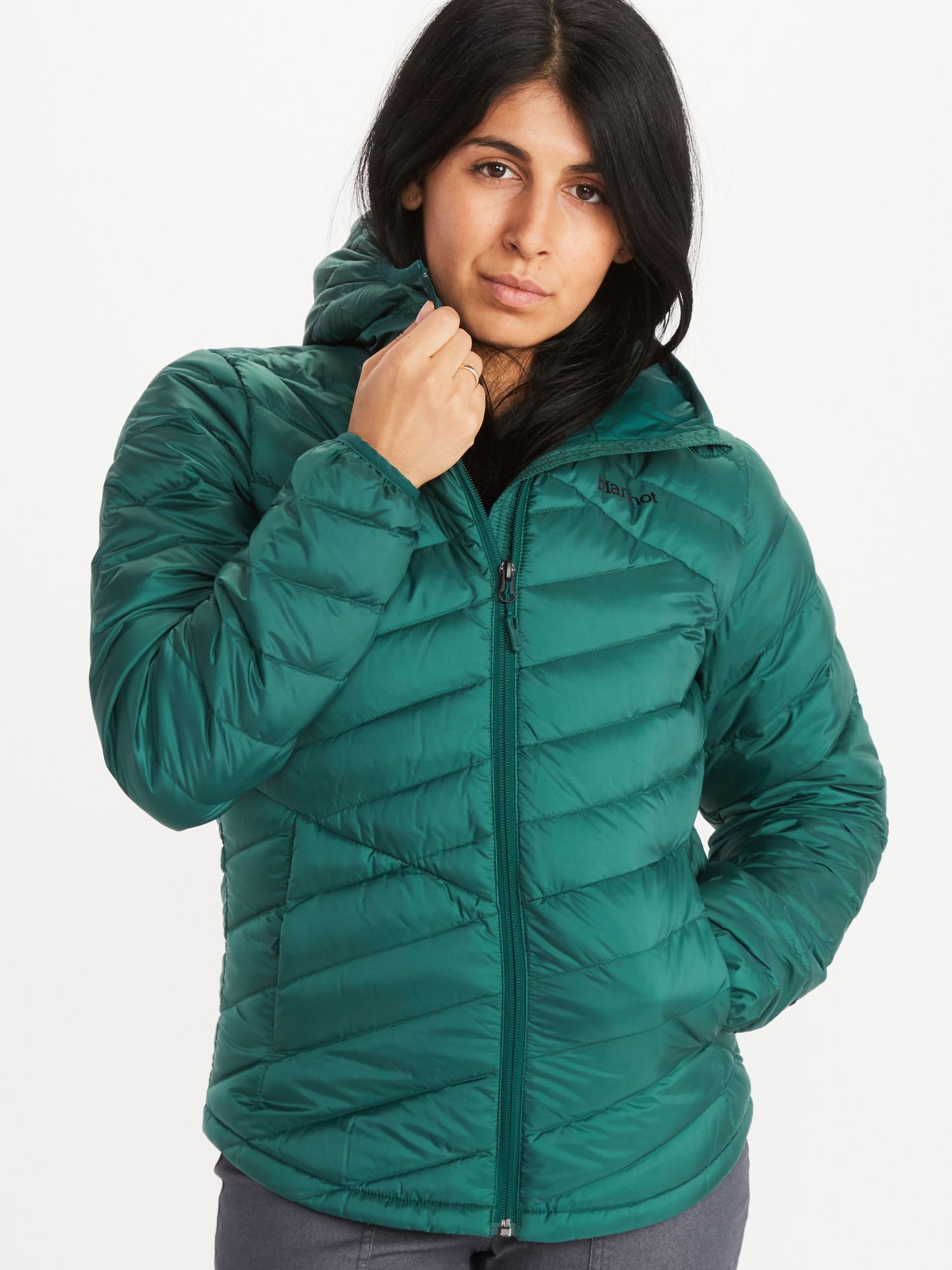 marmot highlander down hoody womens