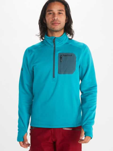 POLAR HOMBRE MARMOT WILEY POLARTEC 1/2 ZIP