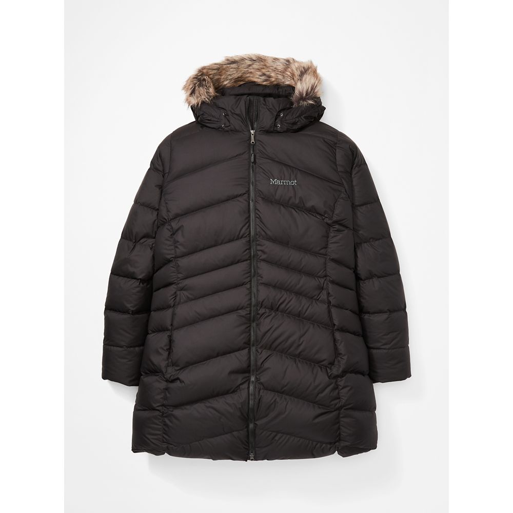 Marmot montreal hot sale coat black