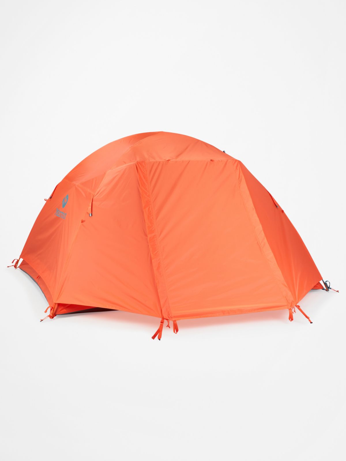 pitched tent