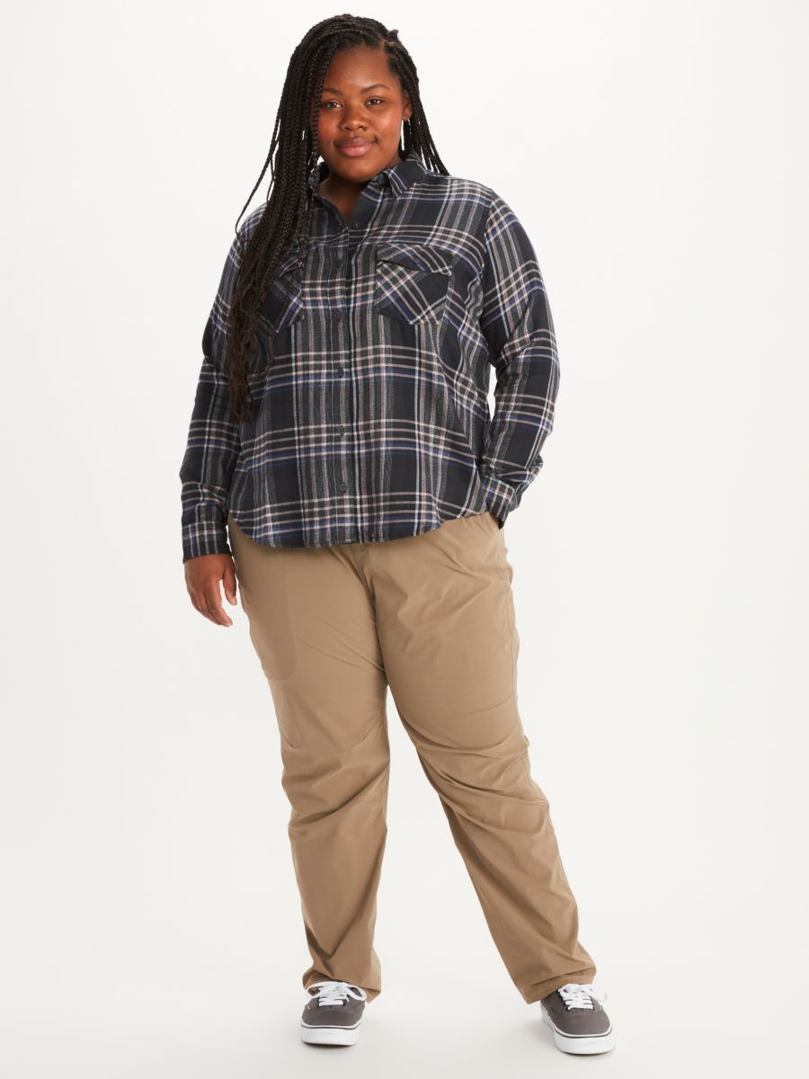 Women's flannel 2024 shirts plus size