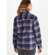 Women's Ridgefield Sherpa-Lined Long-Sleeve Flannel Shirt image number 1