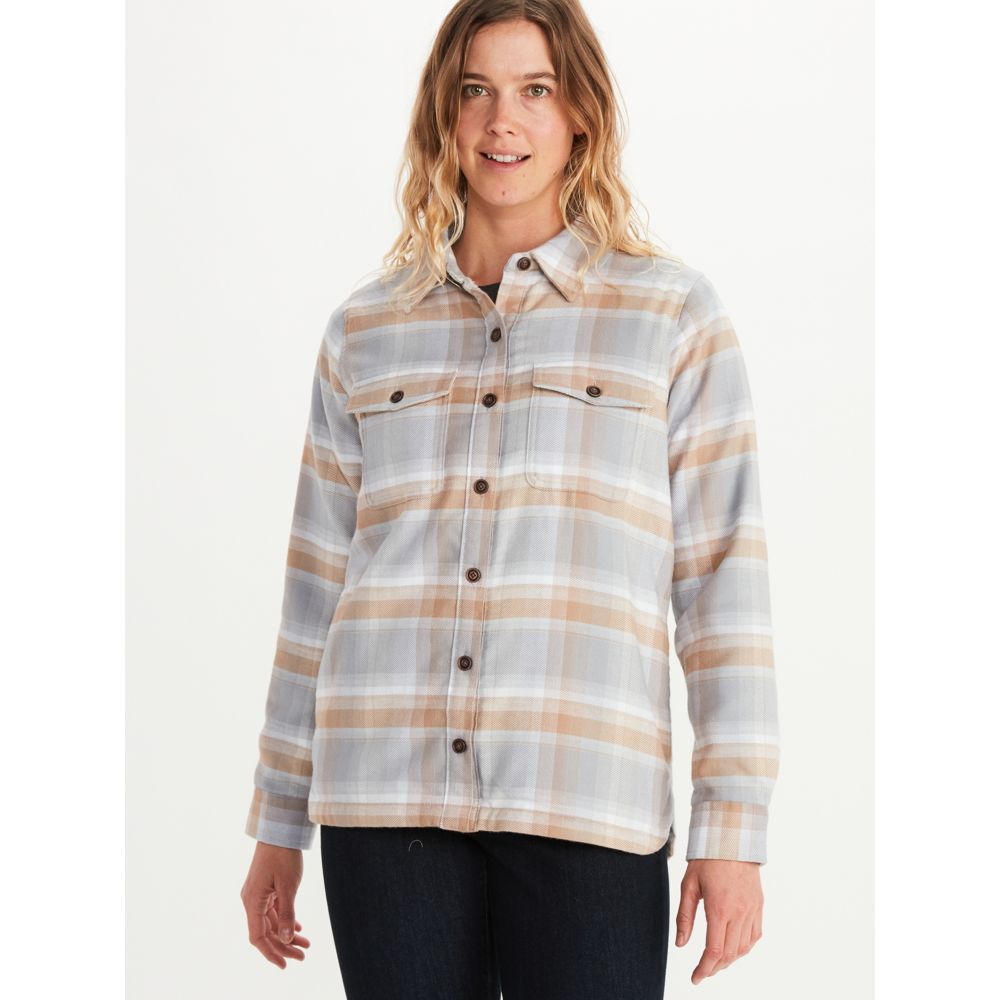 Marmot fleece hot sale lined flannel