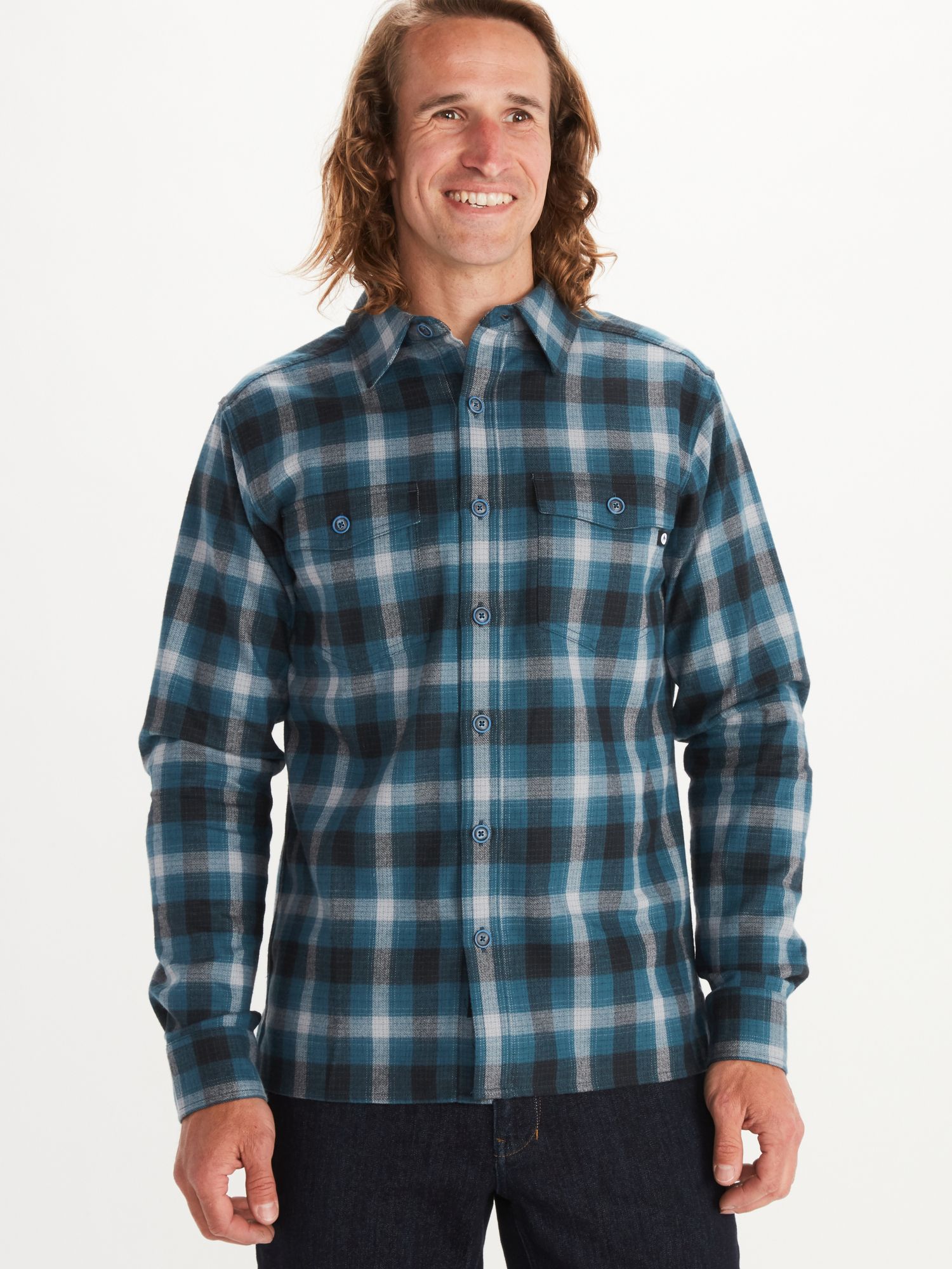 Marmot plaid hot sale shirt