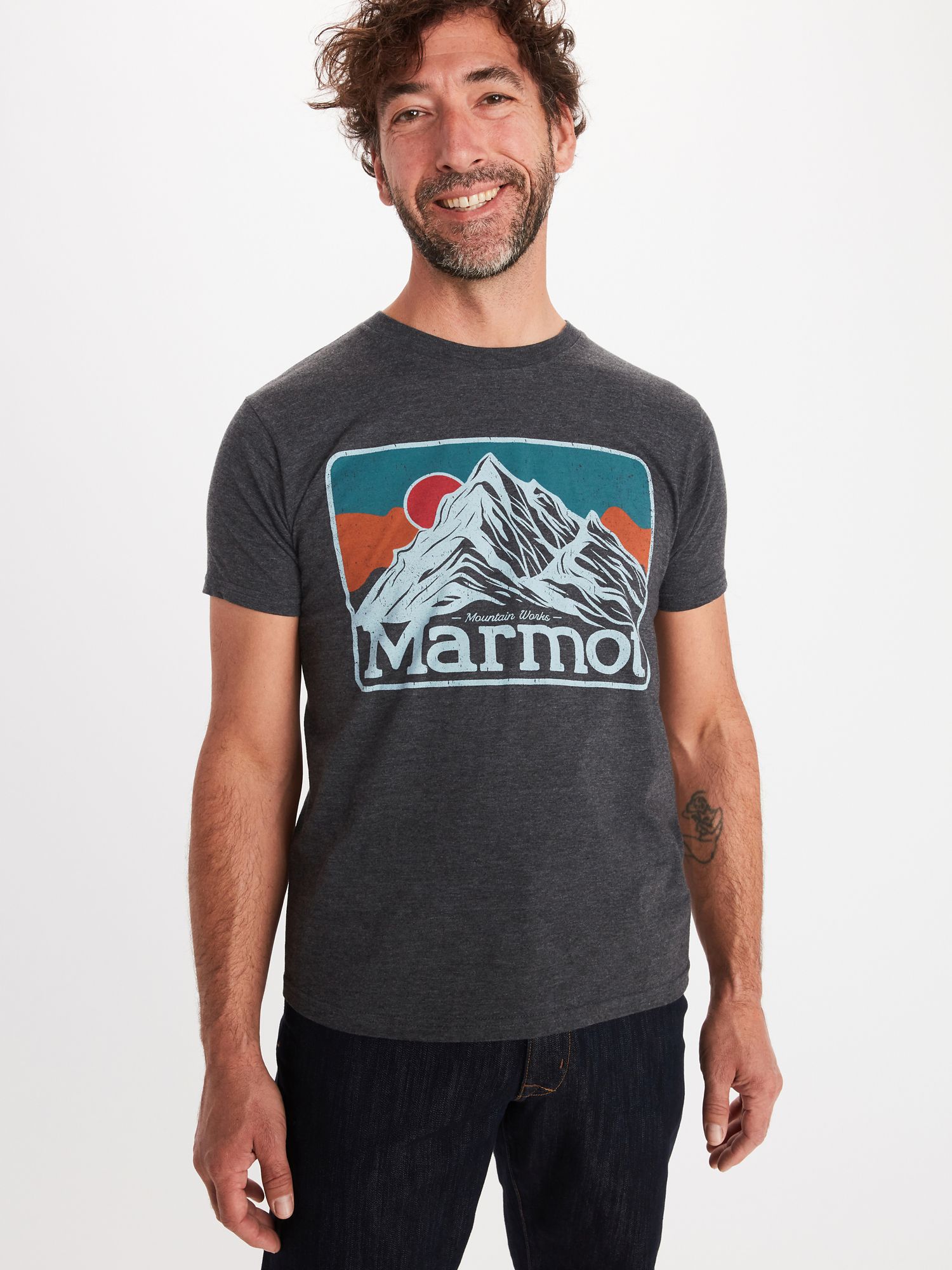 ontploffen Onzorgvuldigheid rukken Men's Mountain Peaks Short-Sleeve T-Shirt | Marmot