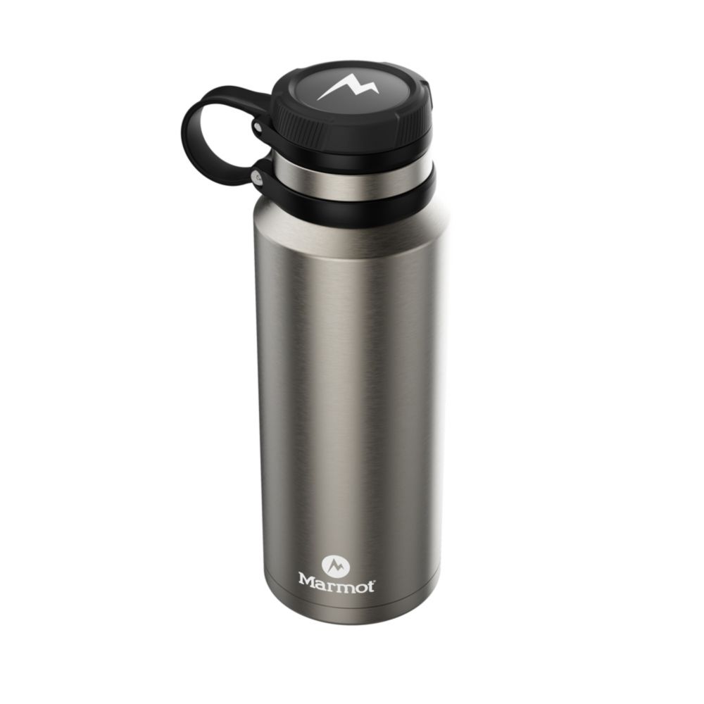 Marmot Wide Mouth Insulated Water Bottle, 40oz in Stainless Steel