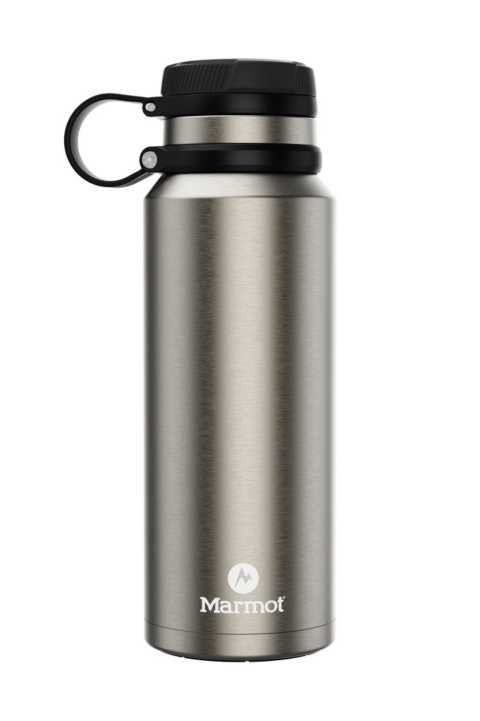 Thermos 40oz Stainless Steel Wide Mouth Hydration Bottle Black