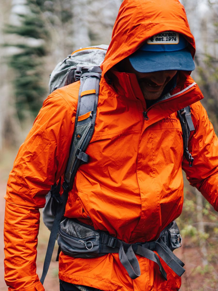 Orange marmot outlet jacket