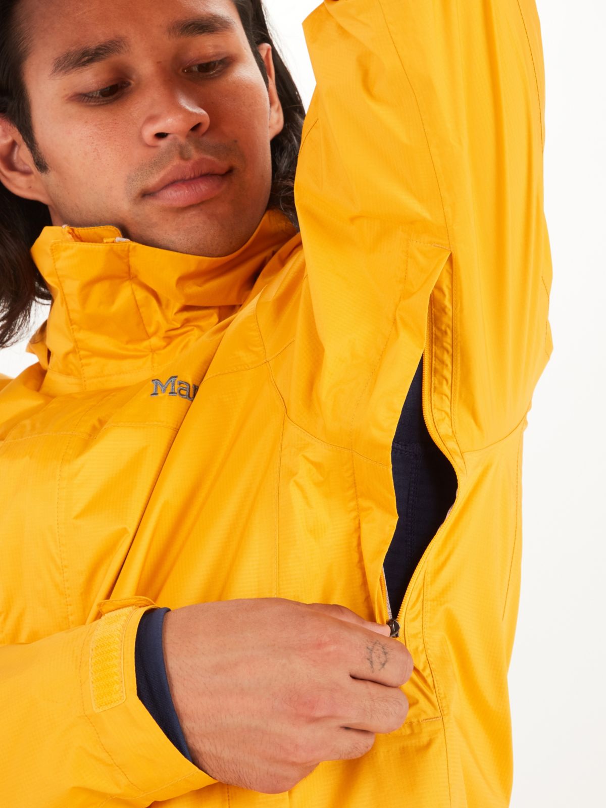 armpit zipper for jacket