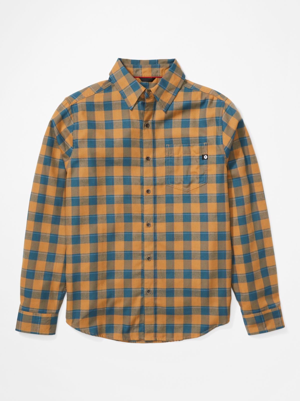 mens lite weight flannel long sleeve