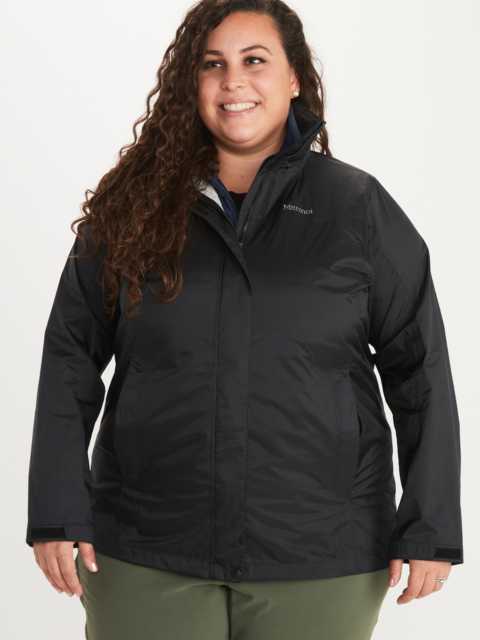 Wm's precip outlet jacket