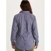 Women's Seaside Ultra Lightweight Flannel Long-Sleeve Shirt image number 3
