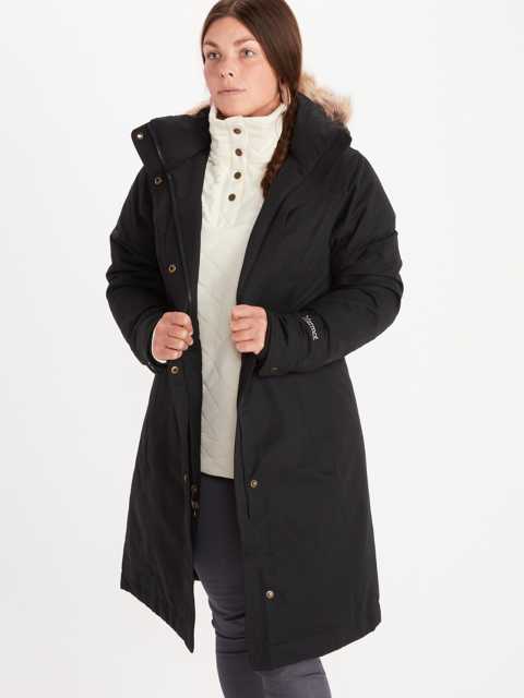 Marmot jacket hotsell with fur hood