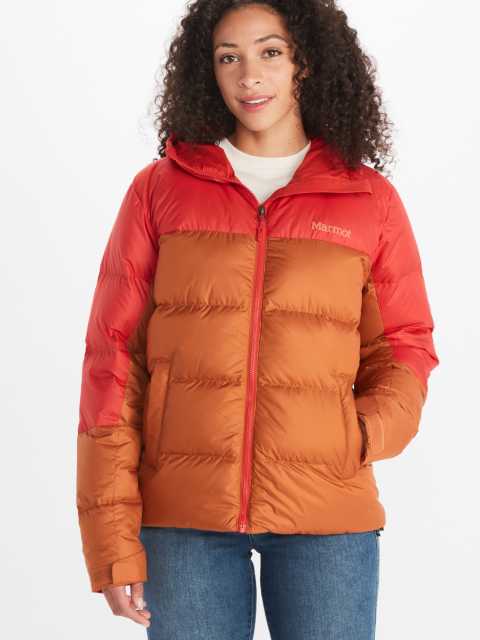 Marmot women's puffer on sale jacket