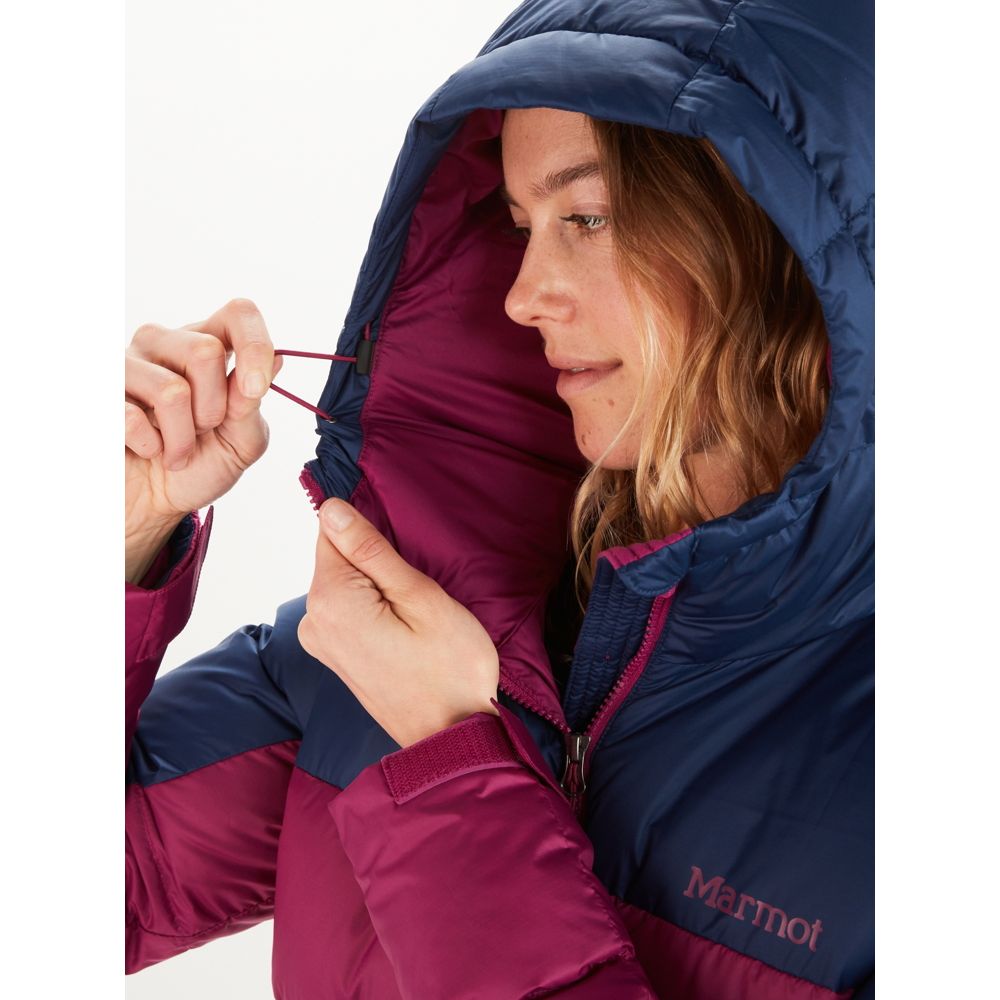 Women's guides down online hoody