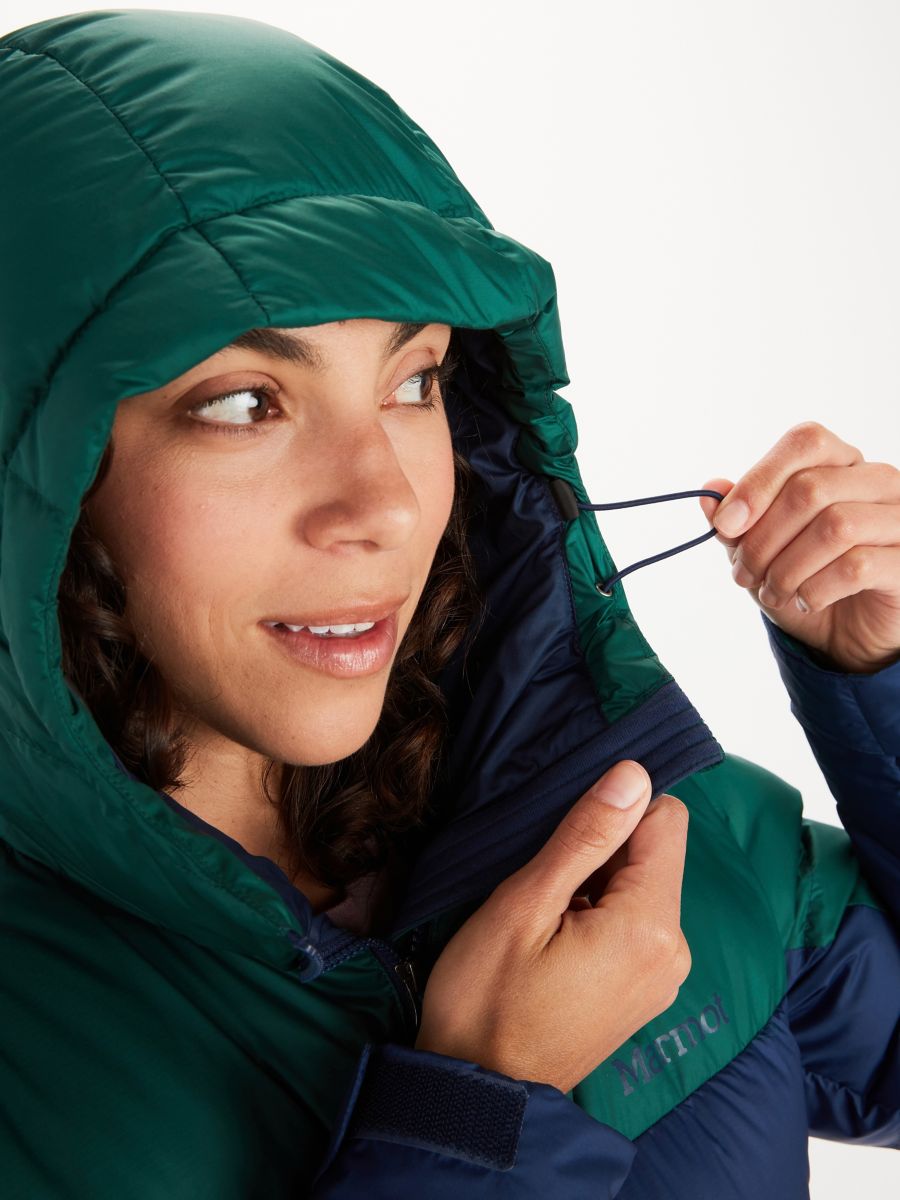 womens guides down hoody