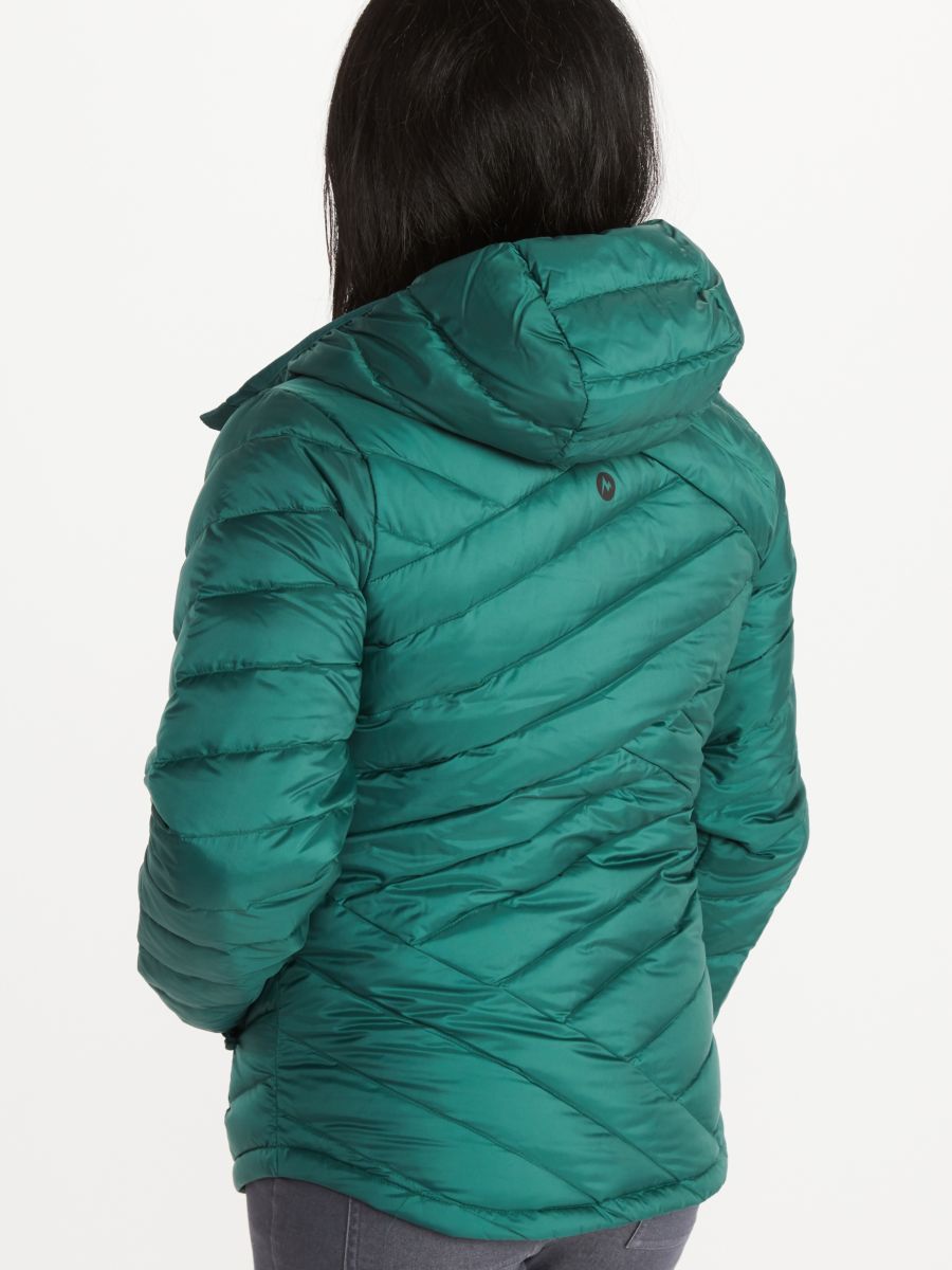 puffy jacket back view