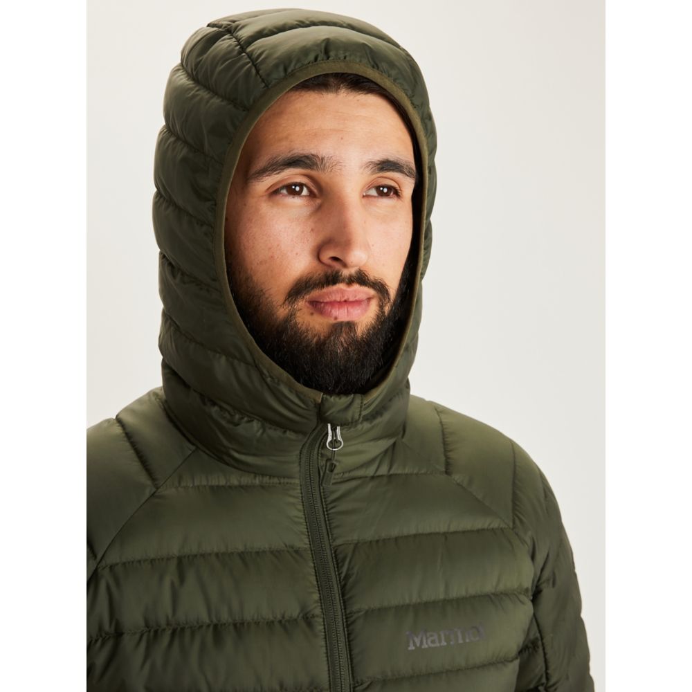 Marmot highlander cheap down hooded jacket