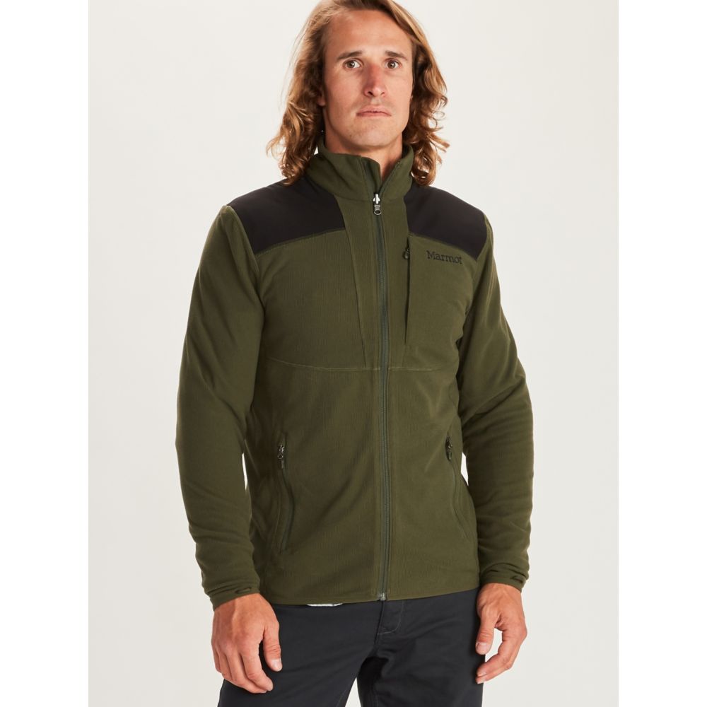 Marmot Reactor Polartec verde forros polares montaña hombre