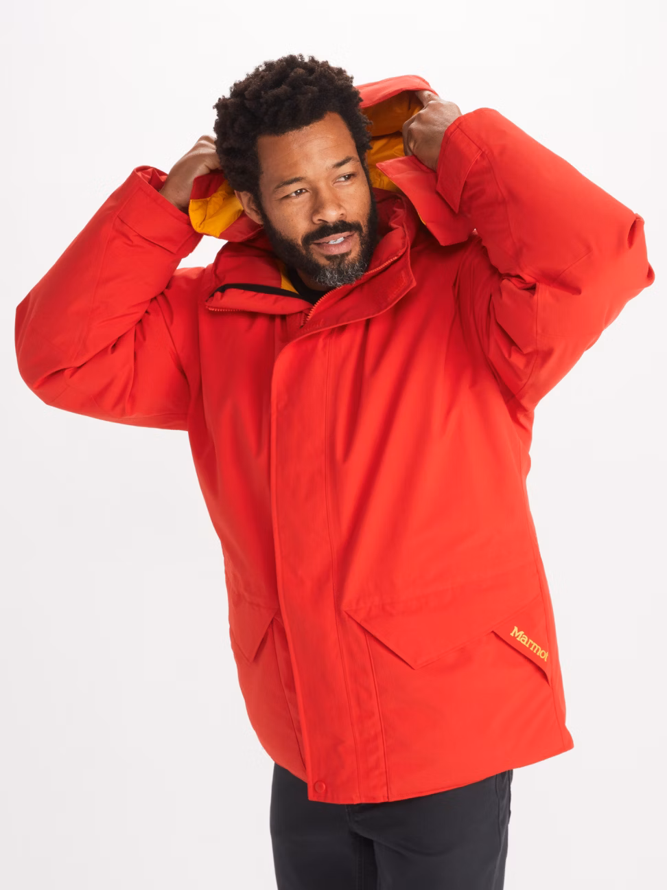 Unlock Wilderness' choice in the Marmot Vs Arc'teryx comparison, the Men's GORE-TEX® Mammoth Parka by Marmot