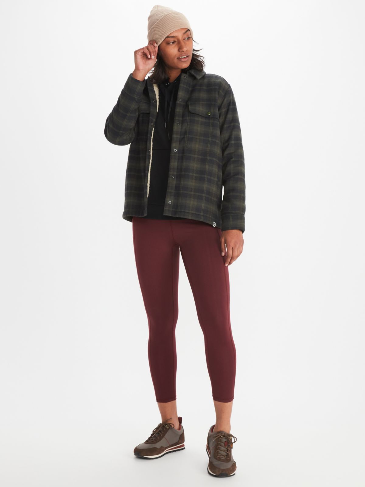 Women's Ridgefield Heavyweight Sherpa-Lined Flannel Jacket | Marmot