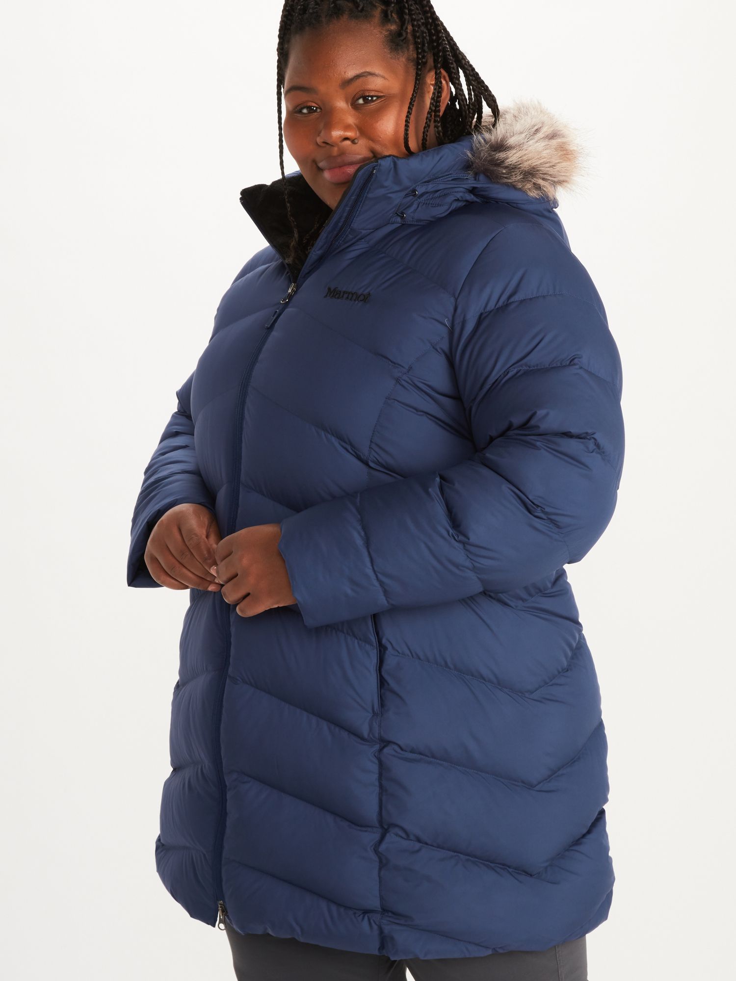 Marmot long outlet down coat