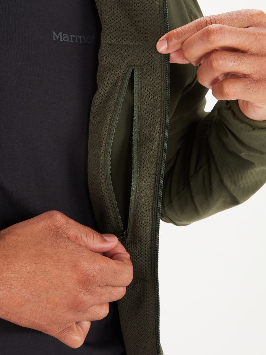 jacket zipper pocket