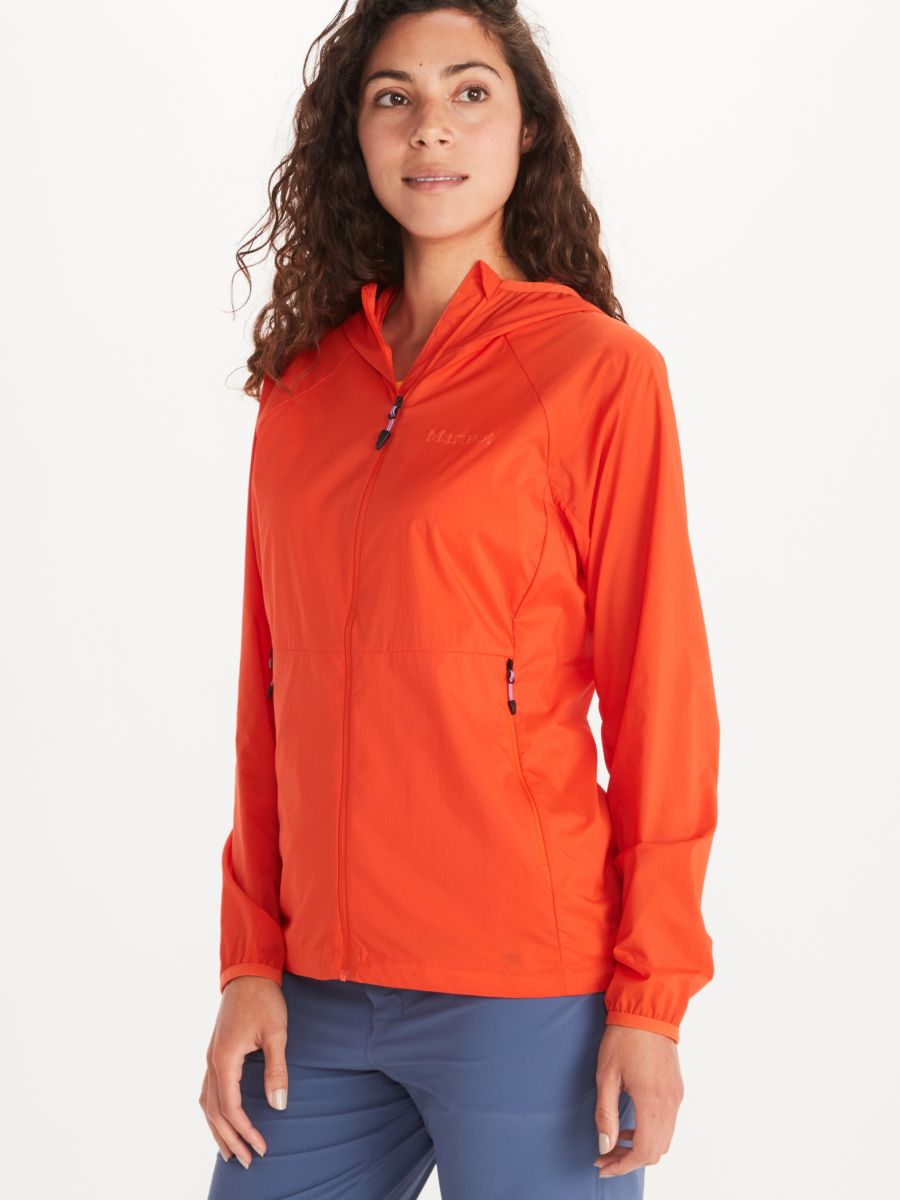 womens jacket worn by model