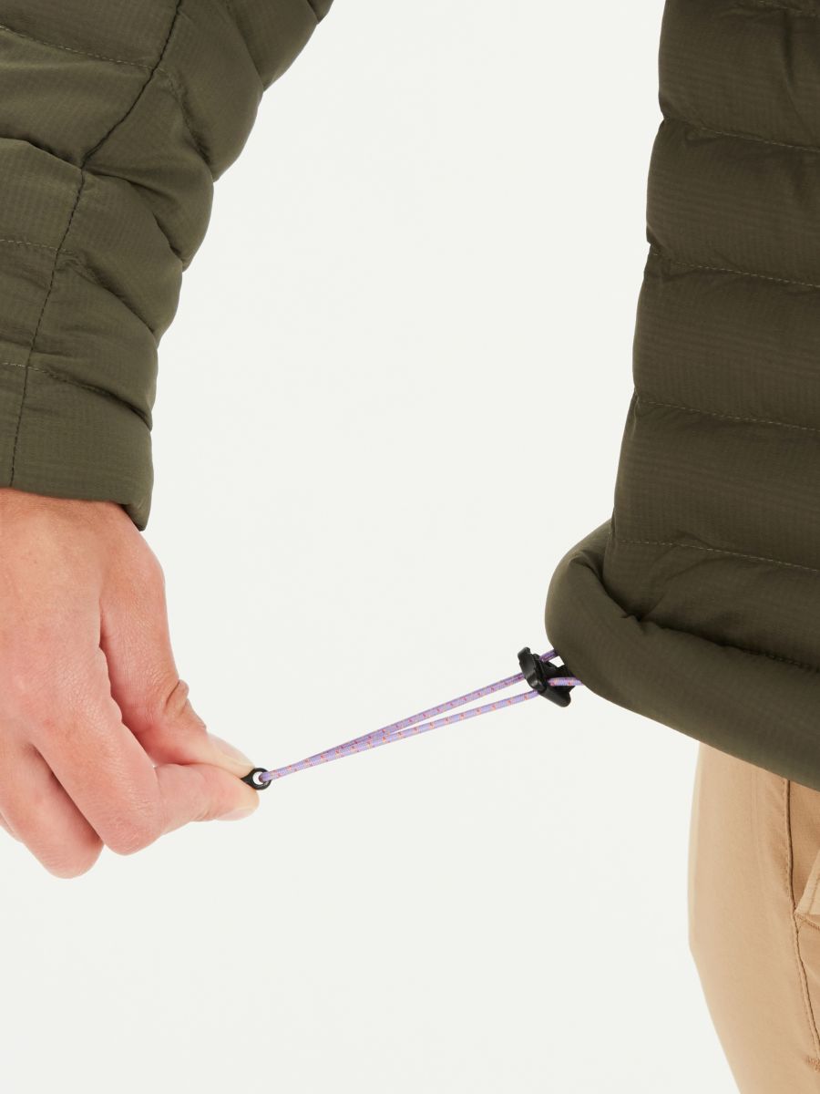 nylon tie for jacket to prevent wind entering
