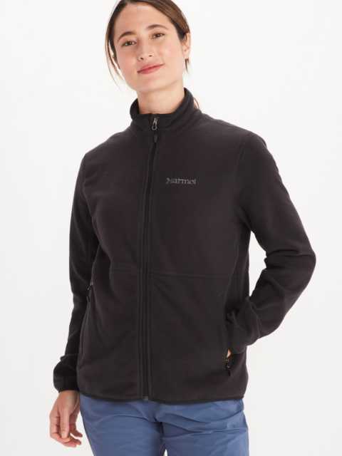 womens jacket worn by model