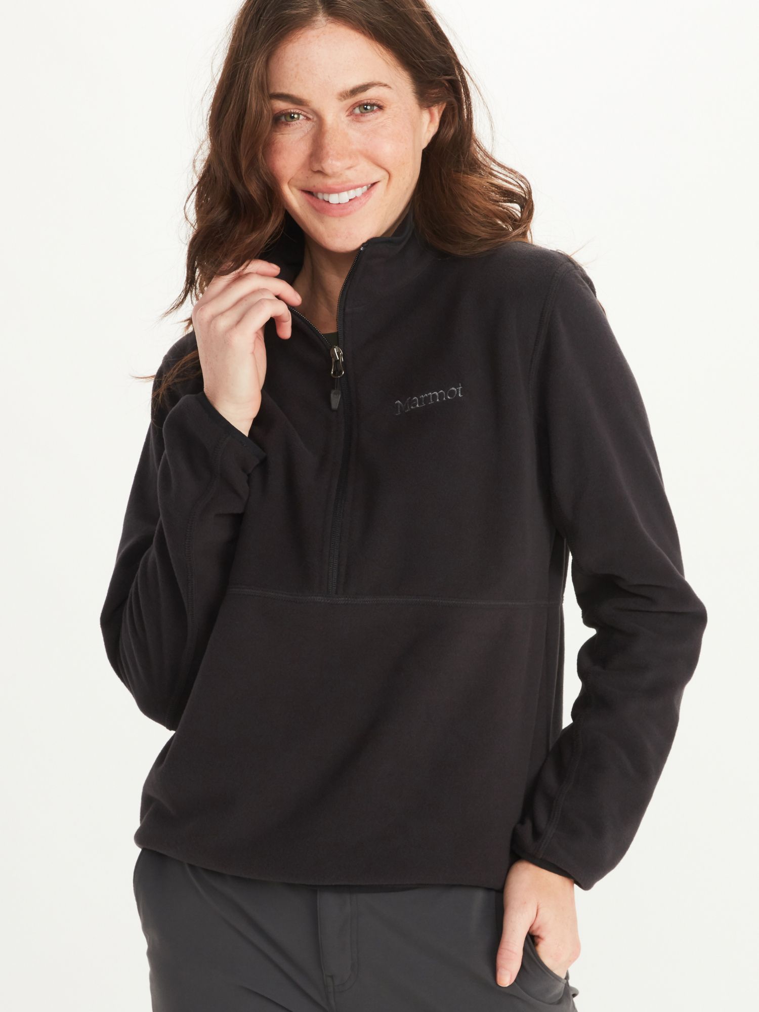 Half zip jacket women's sale