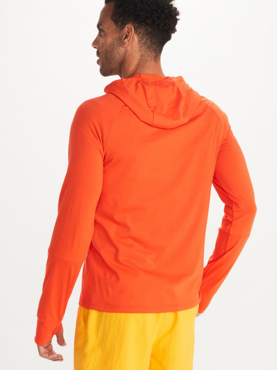 men's hoodie and men's pants on man