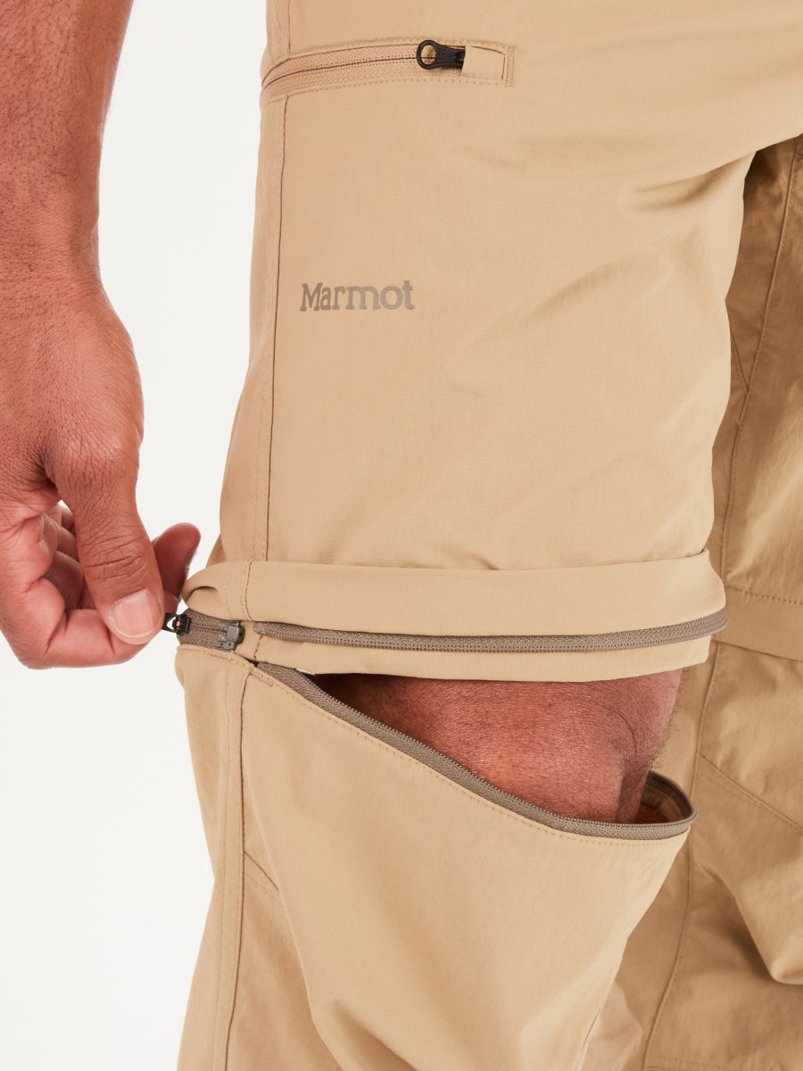 The North Face Mens Cargo Pants Medium Converts to Shorts Adjustable Strap  Khaki