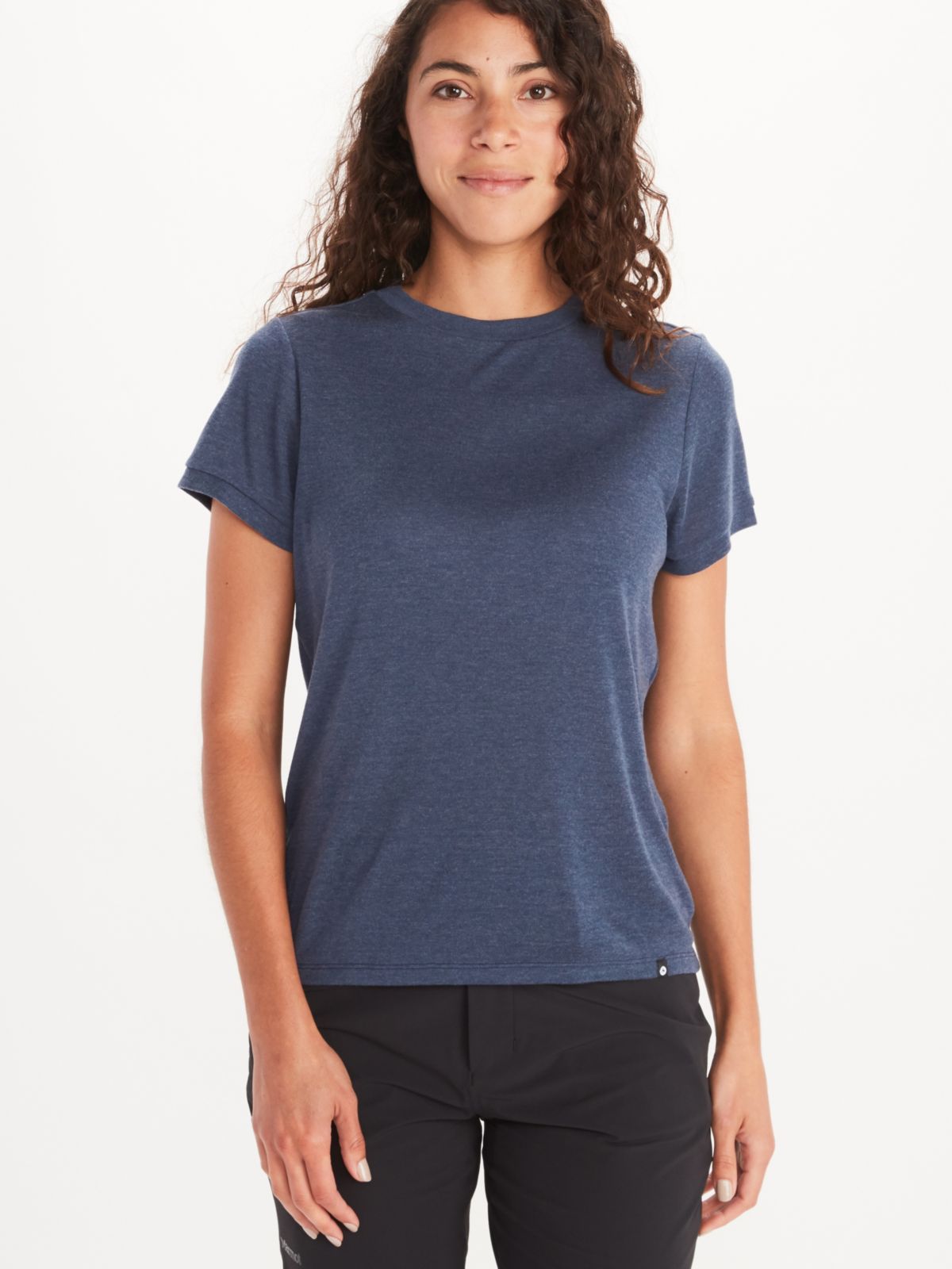 women's t-shirt on woman