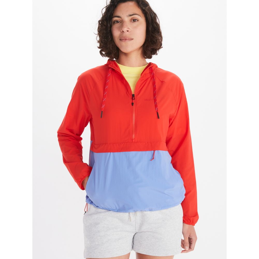 Womens red anorak on sale jacket