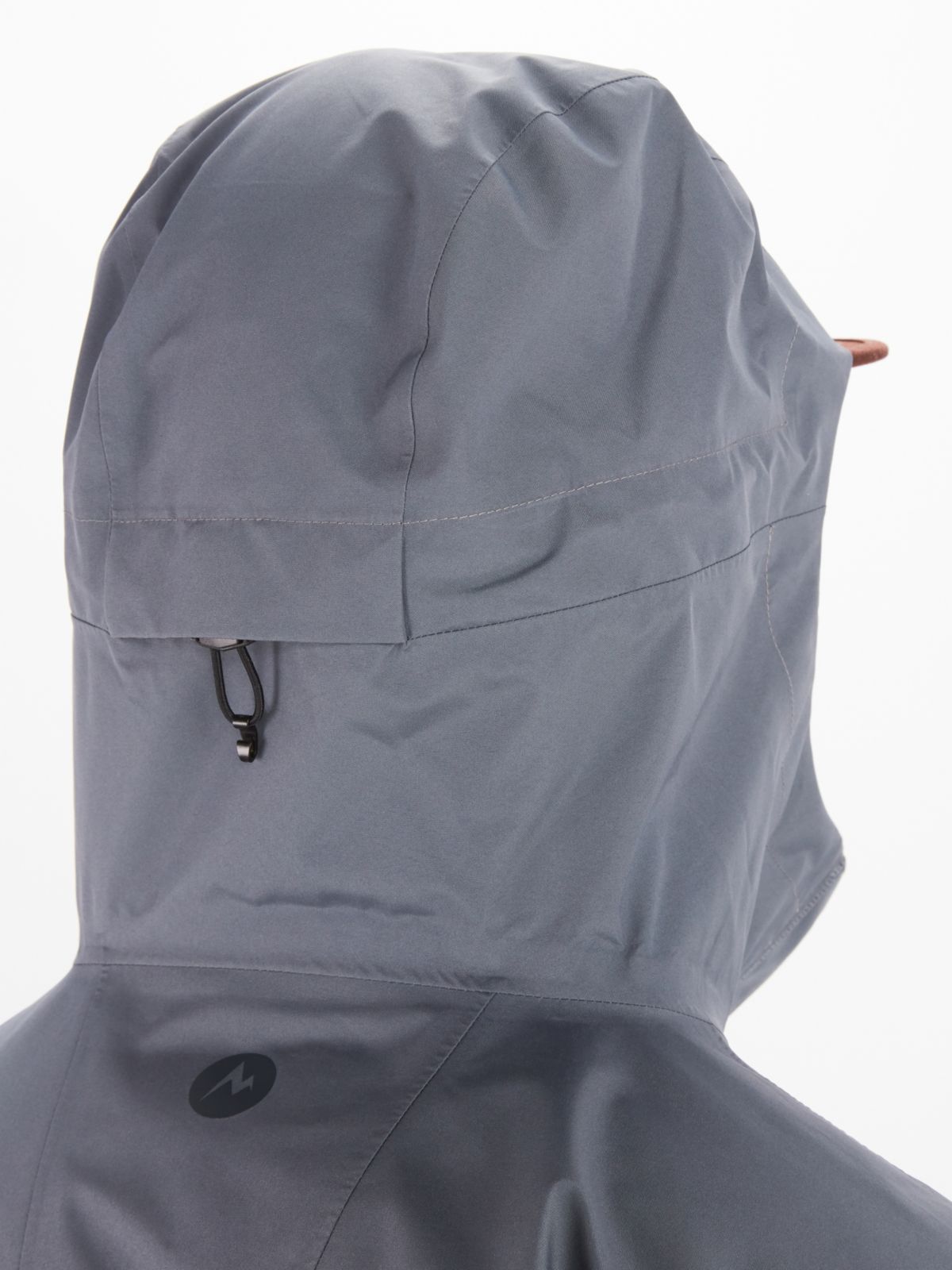 the hood of men's rainwear jacket