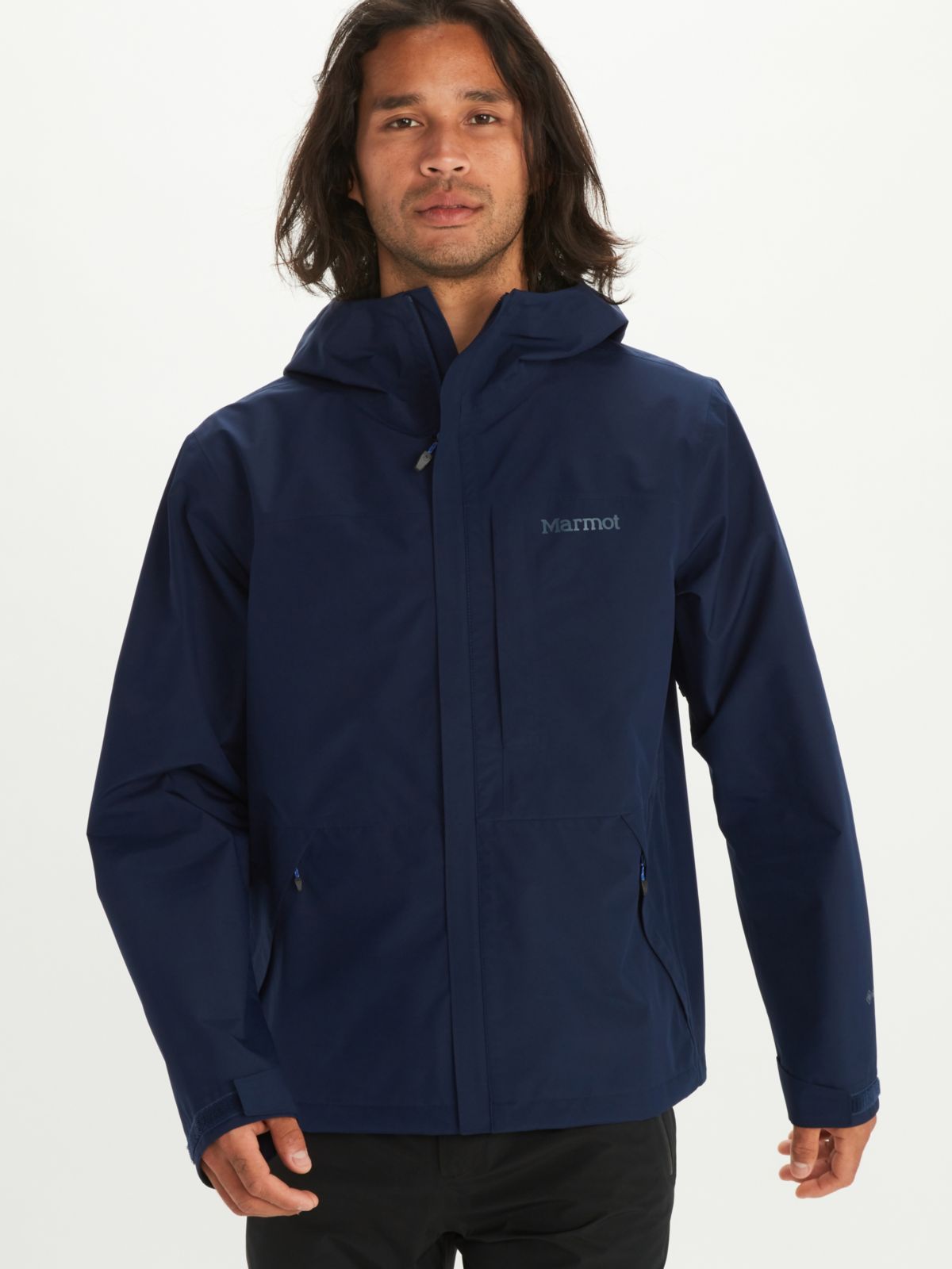 man modeling ski and snowboard jacket