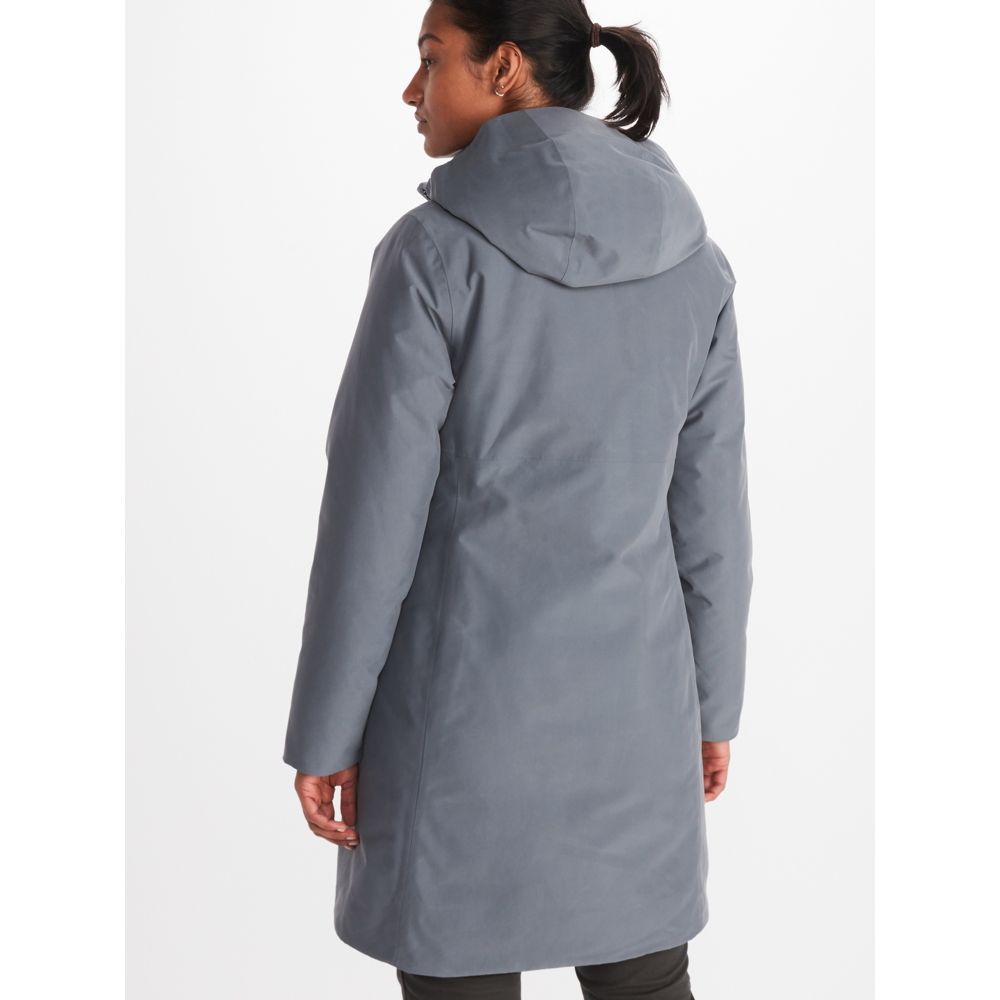 Marmot Chelsea Abrigo impermeable para mujer, relleno de poder de 700