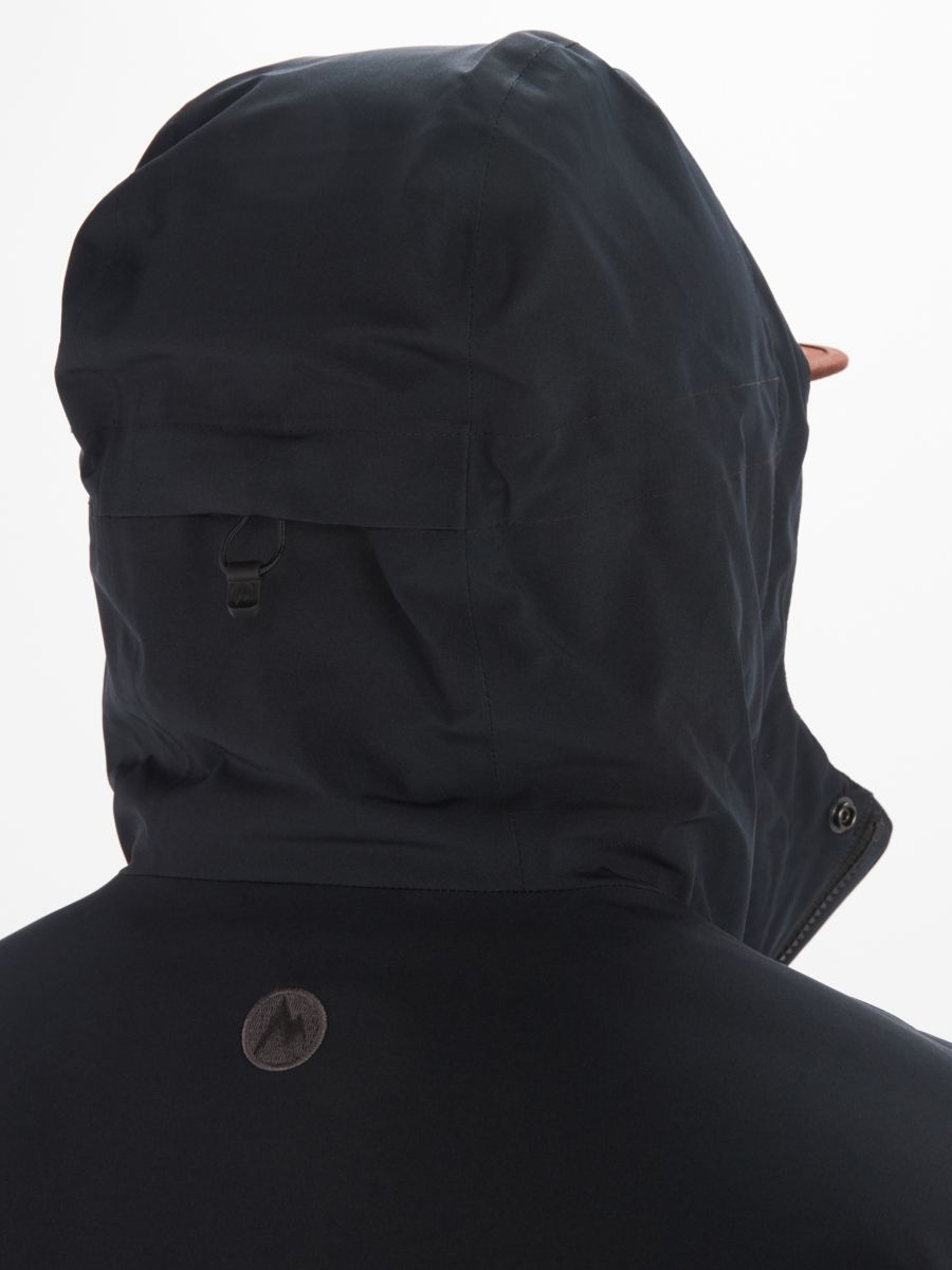 zoom in of hood of jacket