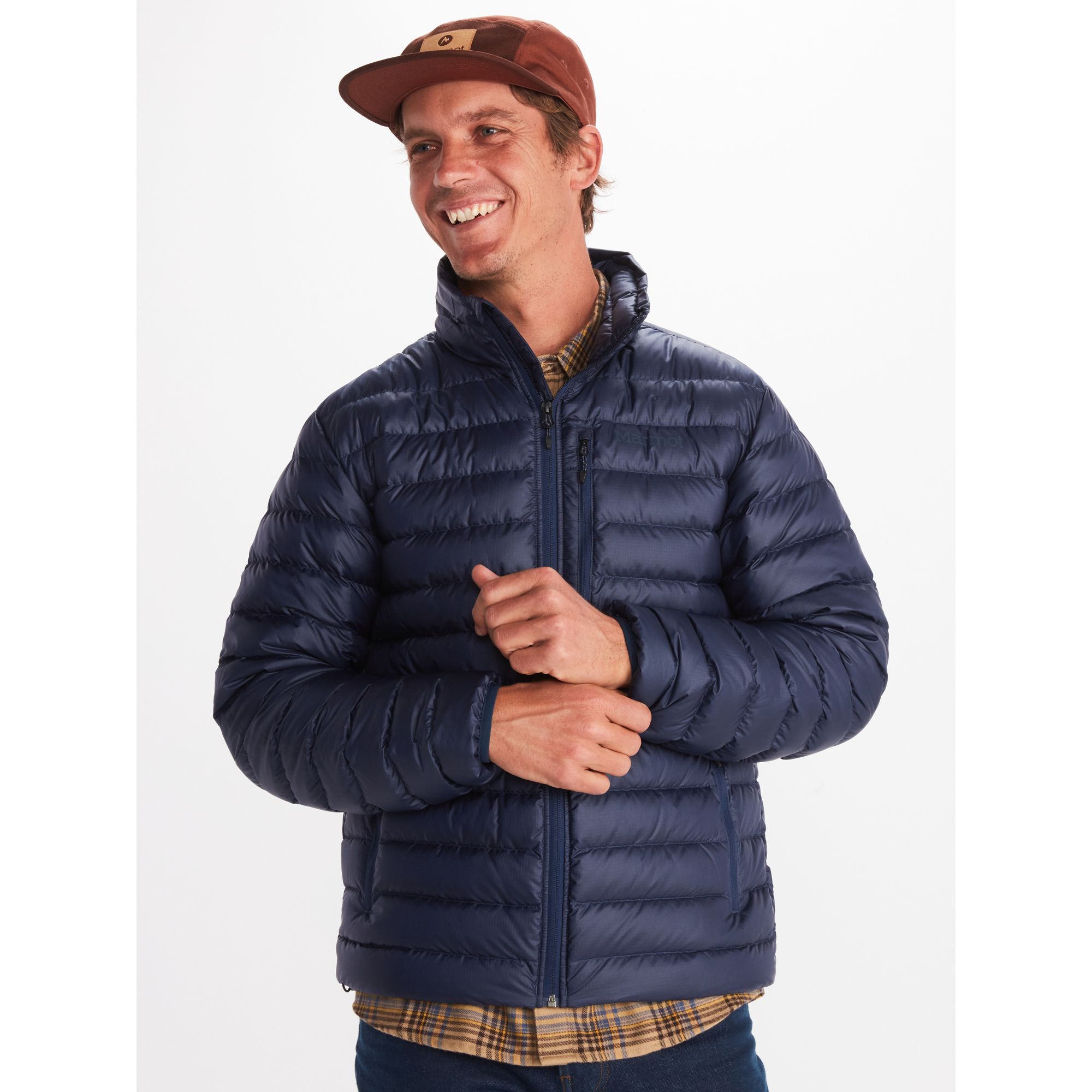 Marmot Men's Highlander Jacket (2023) in Arctic Navy