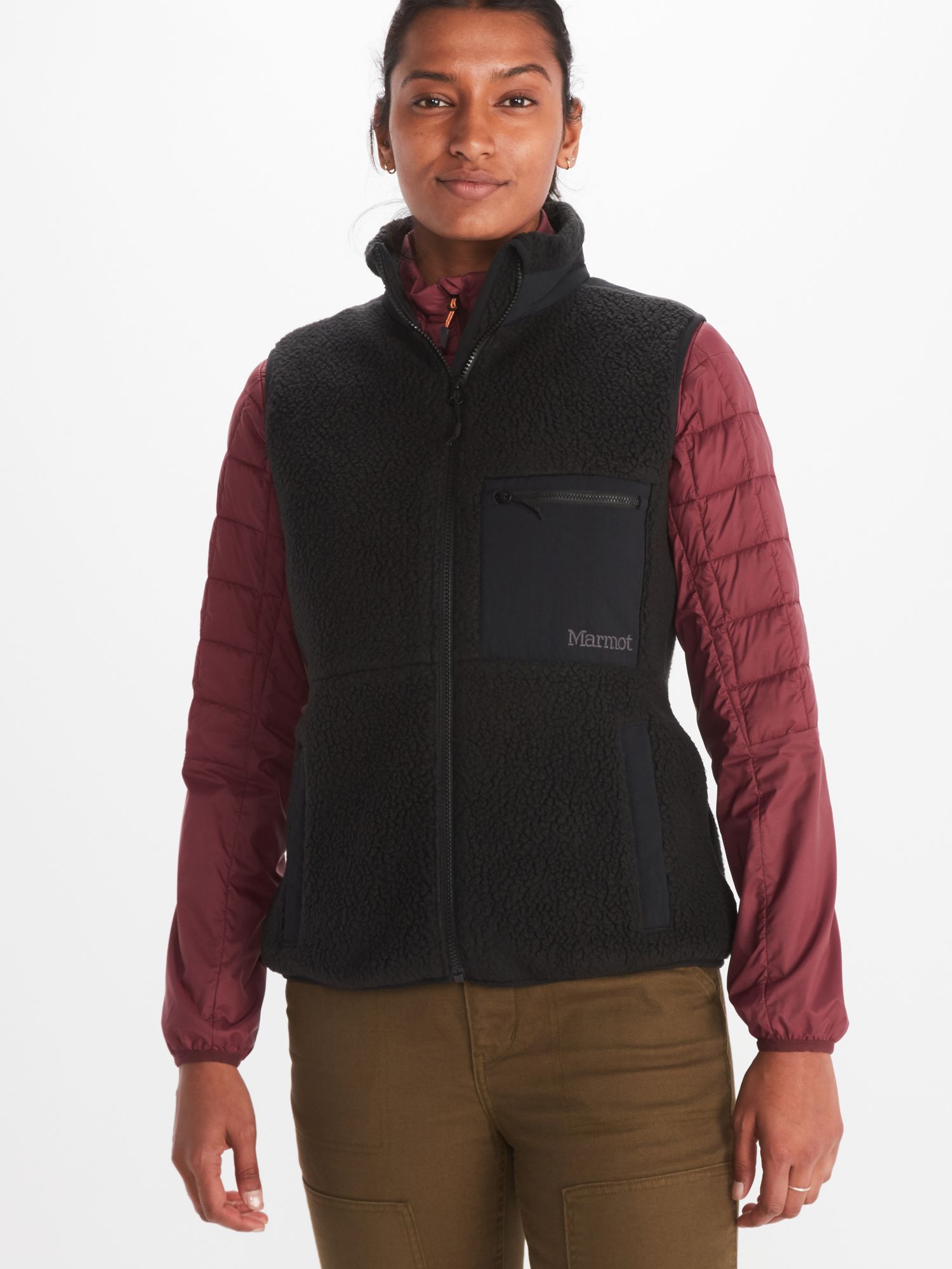 Marmot fleece outlet vest