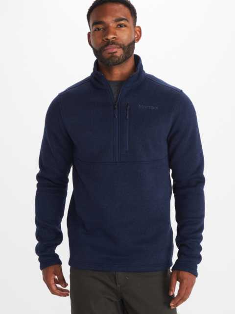 mens pullover worn by model