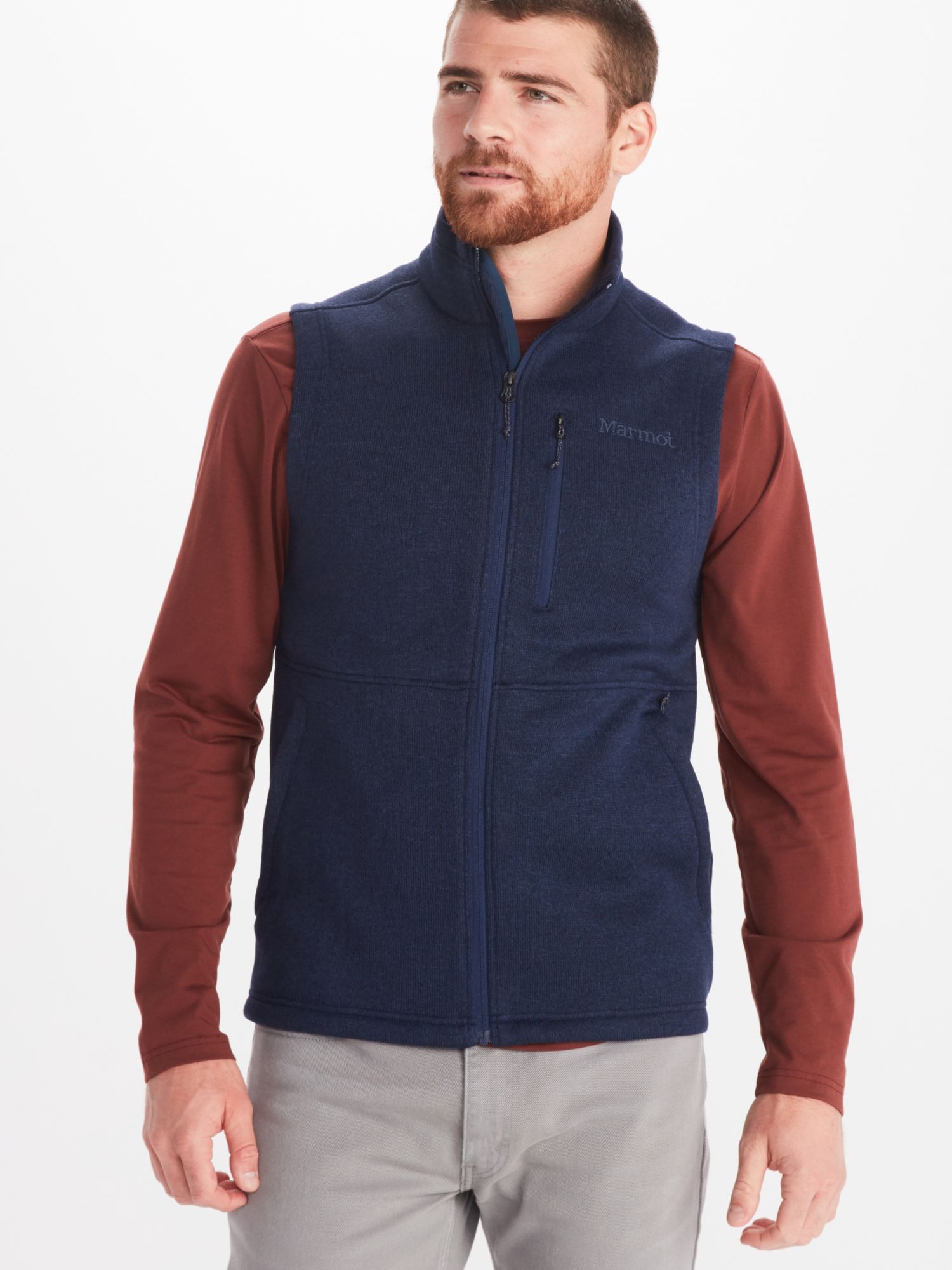 Fleece Vest with Hood