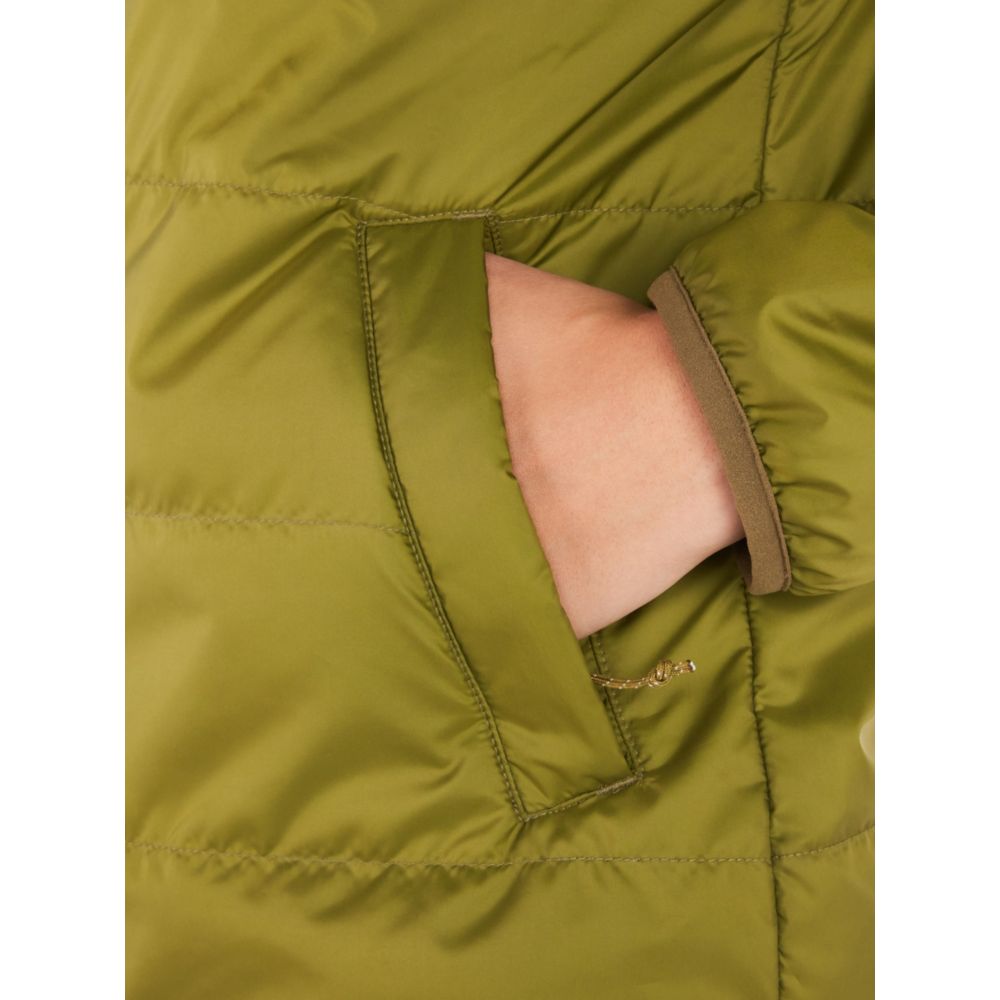 Marmot Rye Jacket - Women's, Military Green, Large, — Womens Clothing Size:  Large, Length, Alpha: Regular, Sleeve Length: Long, Center Back Length: 25  in — M13218-4050-L