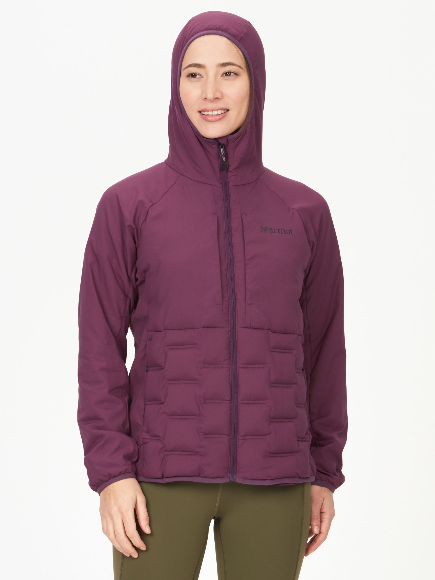 Marmot store purple jacket